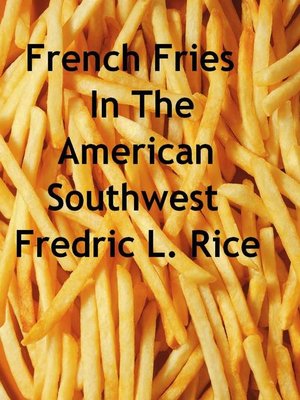 cover image of French Fries In the American Southwest